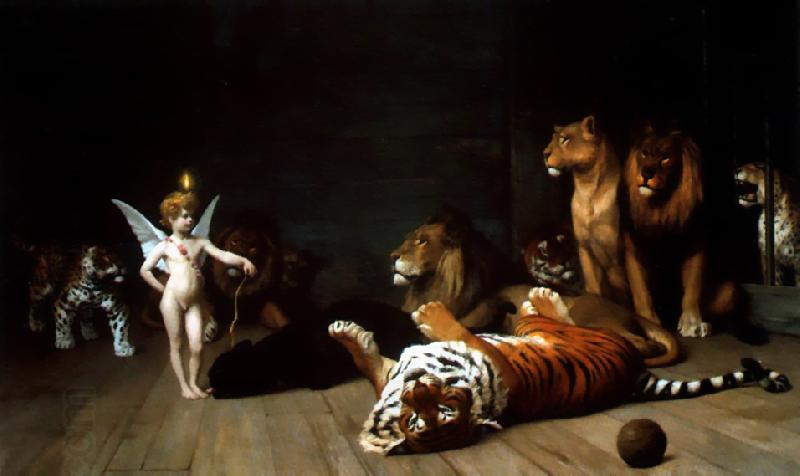 Jean Leon Gerome The Love Conquerer oil painting picture